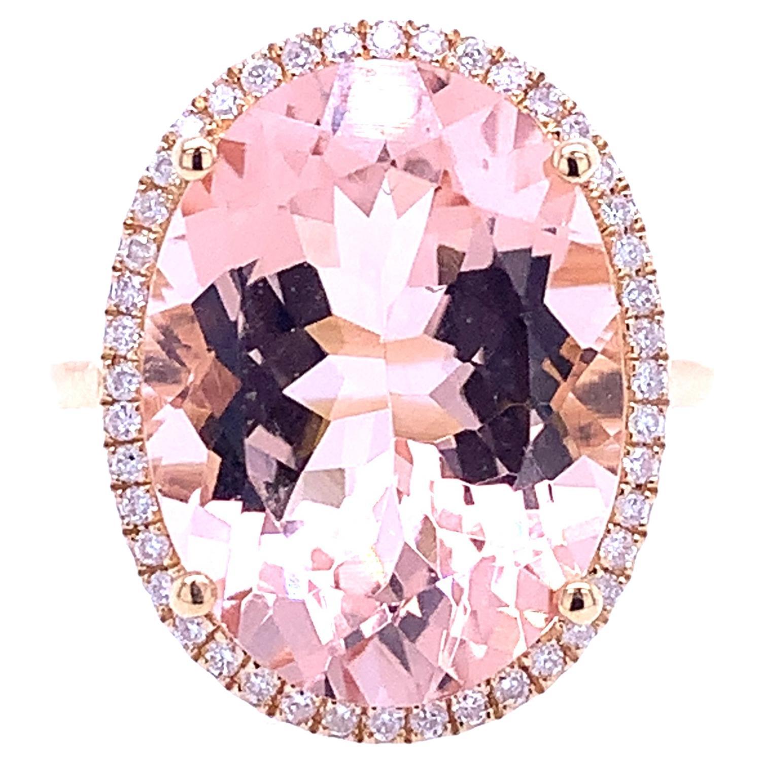 Lucea New York Morganite Diamond Ring