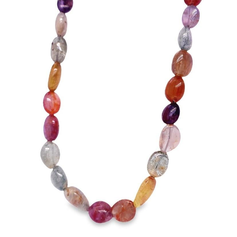Contemporary Lucea New York Multi Color Tourmaline Necklace For Sale