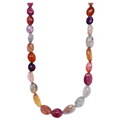 Lucea New York Multi Color Tourmaline Necklace