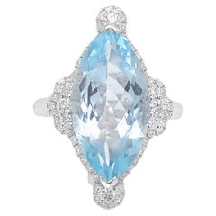 Lucea New York Topaz and Diamond Ring