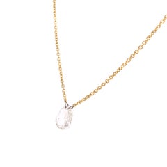 Lucea New York Yellow Gold Diamond Pendant