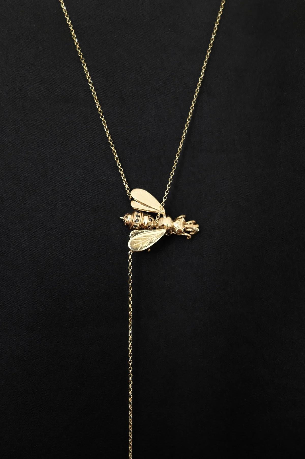 Lucedeimieiocchi Melissa Bee Necklace NWOT For Sale 1