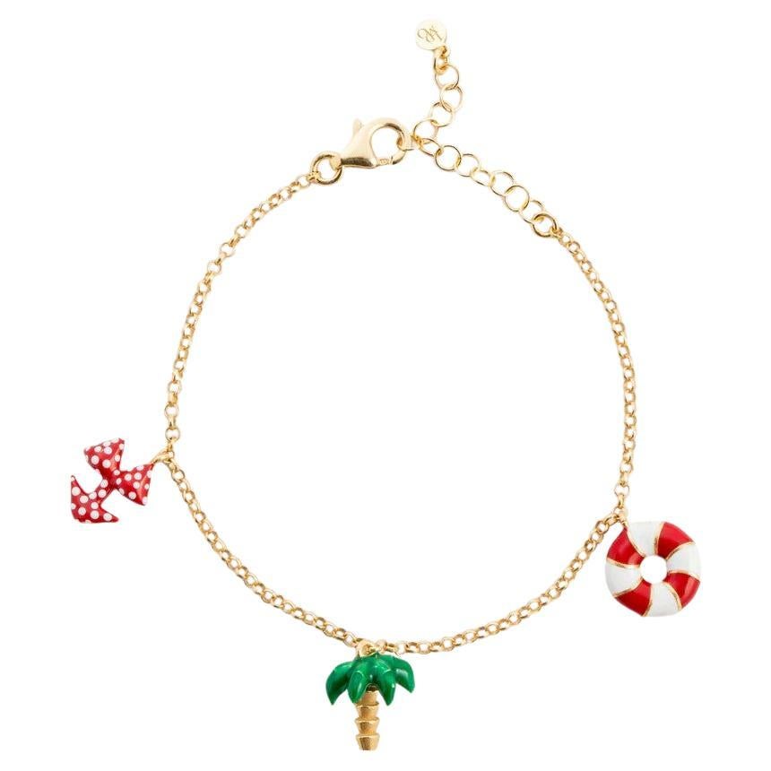 Lucedeimieiocchi Saint Barth Bracelet NWOT For Sale
