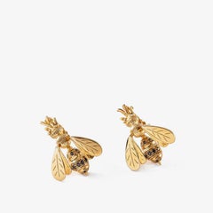 Lucedeimieiocchi Silver gold plated Bees Earrings NWOT