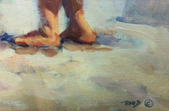 Beach Party-Limited Edition Giclée on Unstretched Canvas