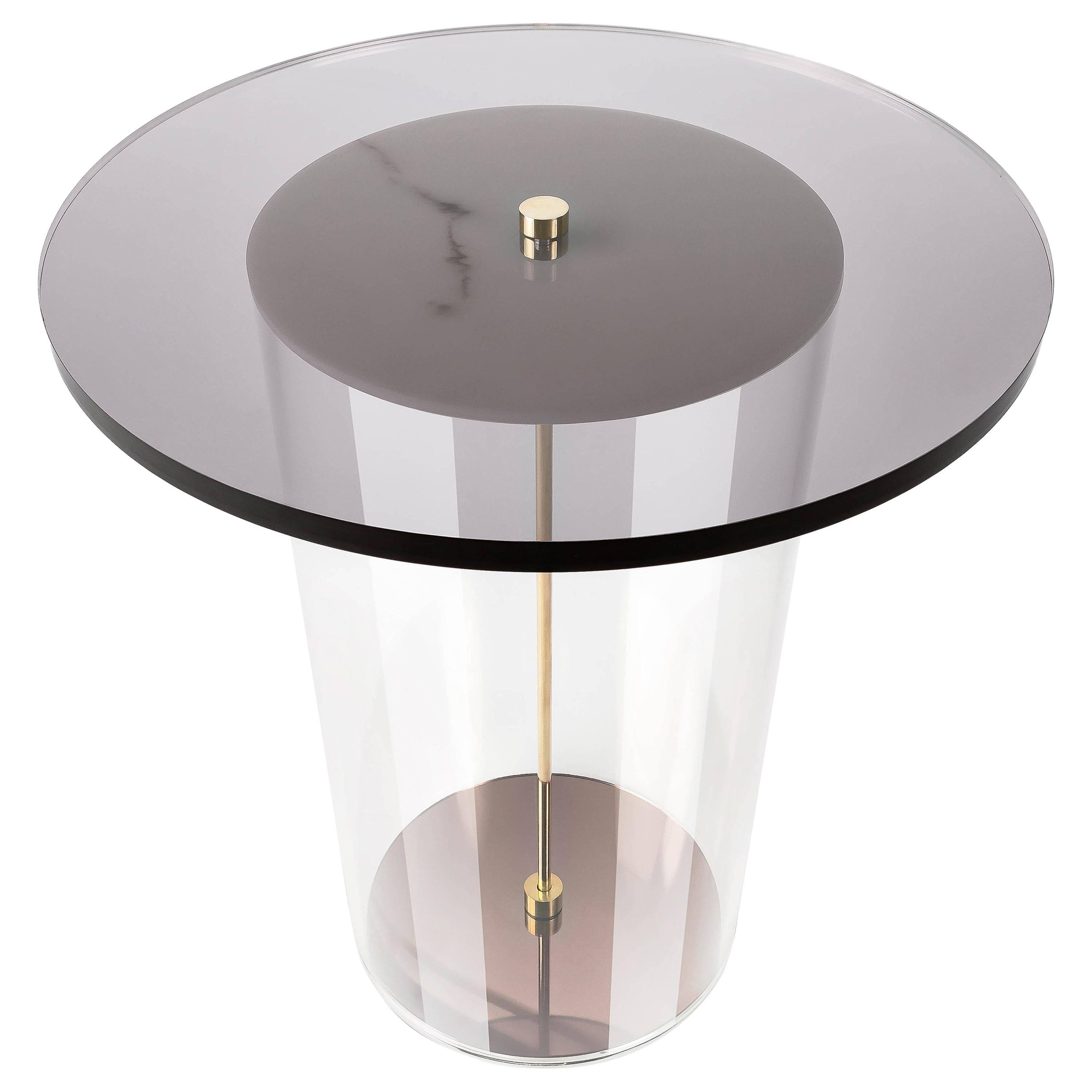 Lucent Side Table by Fabian Zeijler For Sale