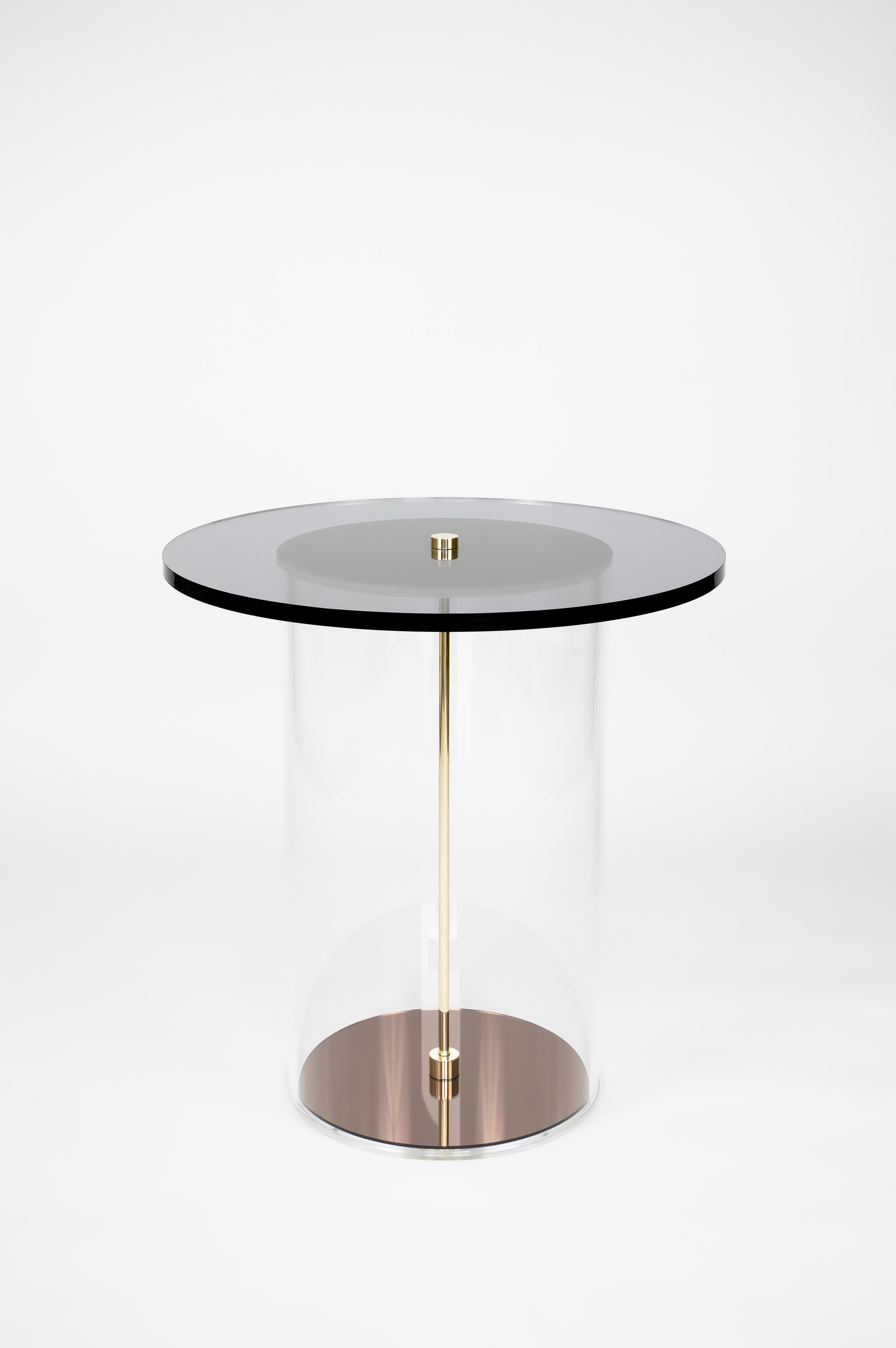 Modern Lucent Side Table by Fabian Zeijler