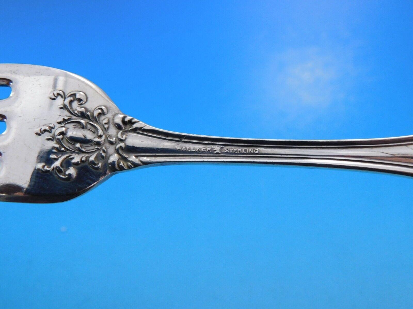 19th Century Lucerne by Wallace Sterling Silver Flatware Set 8 Service 32 pieces For Sale