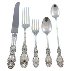 Lucerne by Wallace Sterling Silver Flatware Set for 8 Service 45 Pieces D Mono