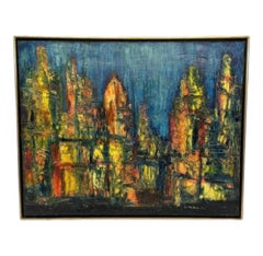 Original Cityscape Painting