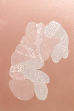 "Es Imaginario Pero Refiere a Lo Real III, Messerzeichnung", handgeschnittener Giclée-Druck