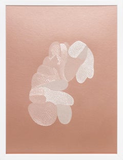 "Es Imaginario Pero Refiere a Lo Real III, Knife Drawing", stampa giclée tagliata a mano