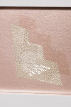 "Espectáculo de Proximidad I" Superficial Cuts With Giclée Print