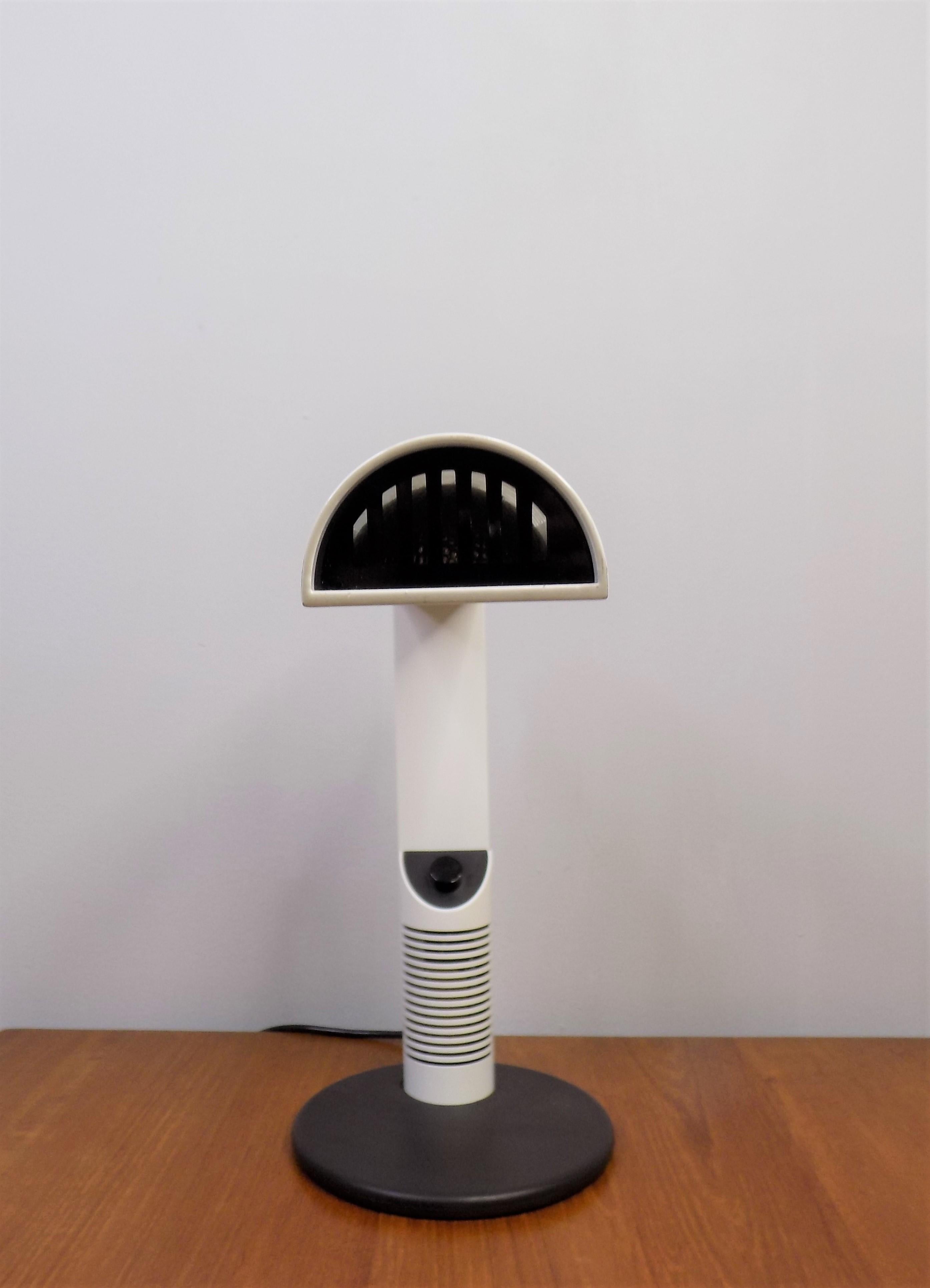 Plastic Luci Abele Table Lamp by Gianfranco Frattini For Sale