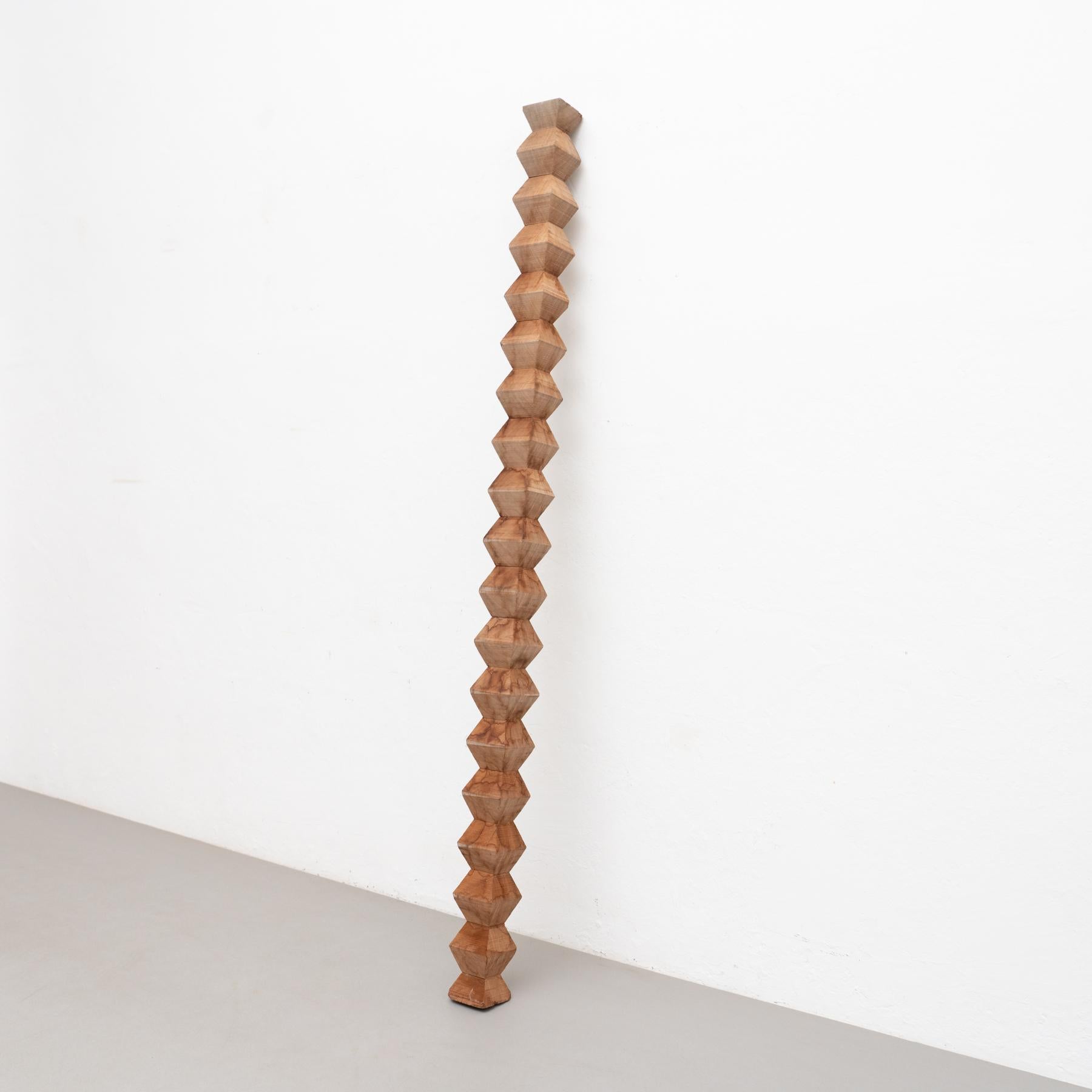 Mid-Century Modern Luci Contemporary Artwork Column, 2018 For Sale