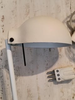 Luci Milano Lampada da Parete Bianca Stie Memphis, Italia 1980s