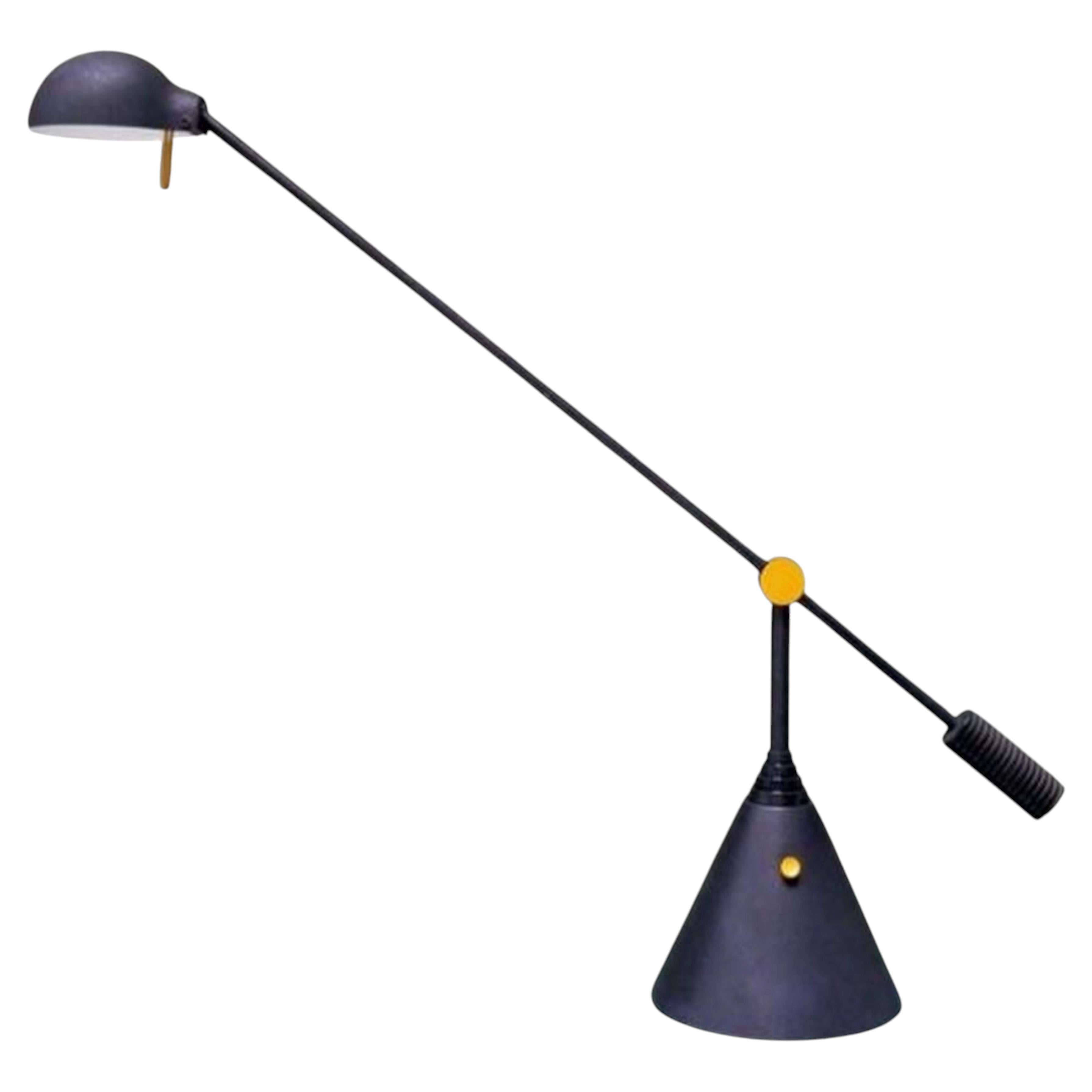 Luci Milano Table Lamp, 1980s Pop Design, Memphis Style, Italian Collectible