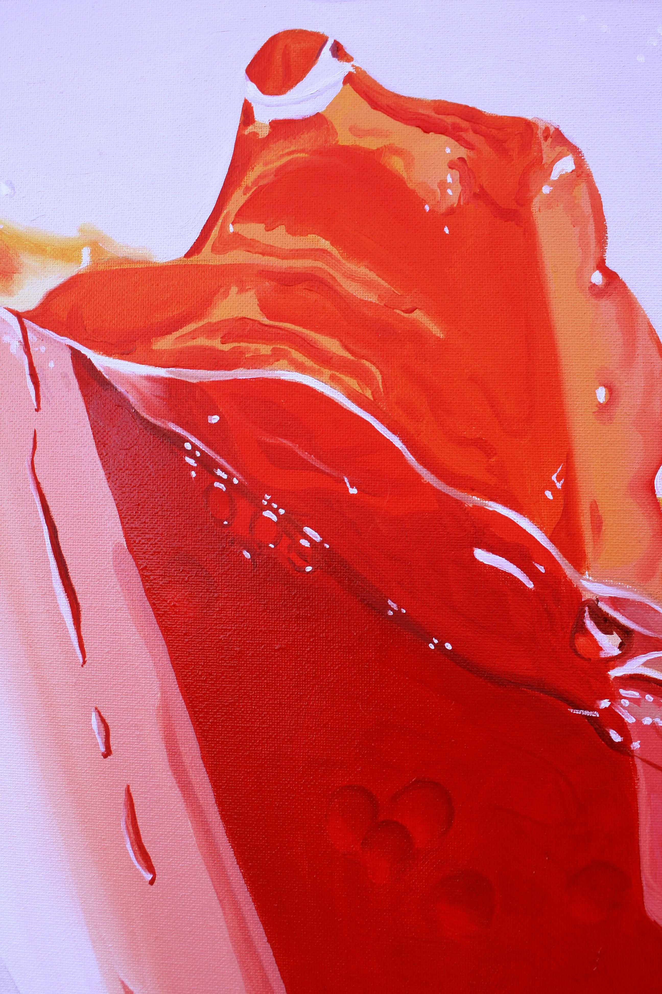 DETTAGLI: Olio su tela, dimensioni 28X40X1,5 pollici - 70X100X4 cm - I lati sono dipinti in tinta con il dipinto SUPPORTO: tela da galleria, avvolta intorno ai lati e pinzata sul retro FIRMA: sul lato del dipinto OPERA D'ARTE UNICA: fornita con