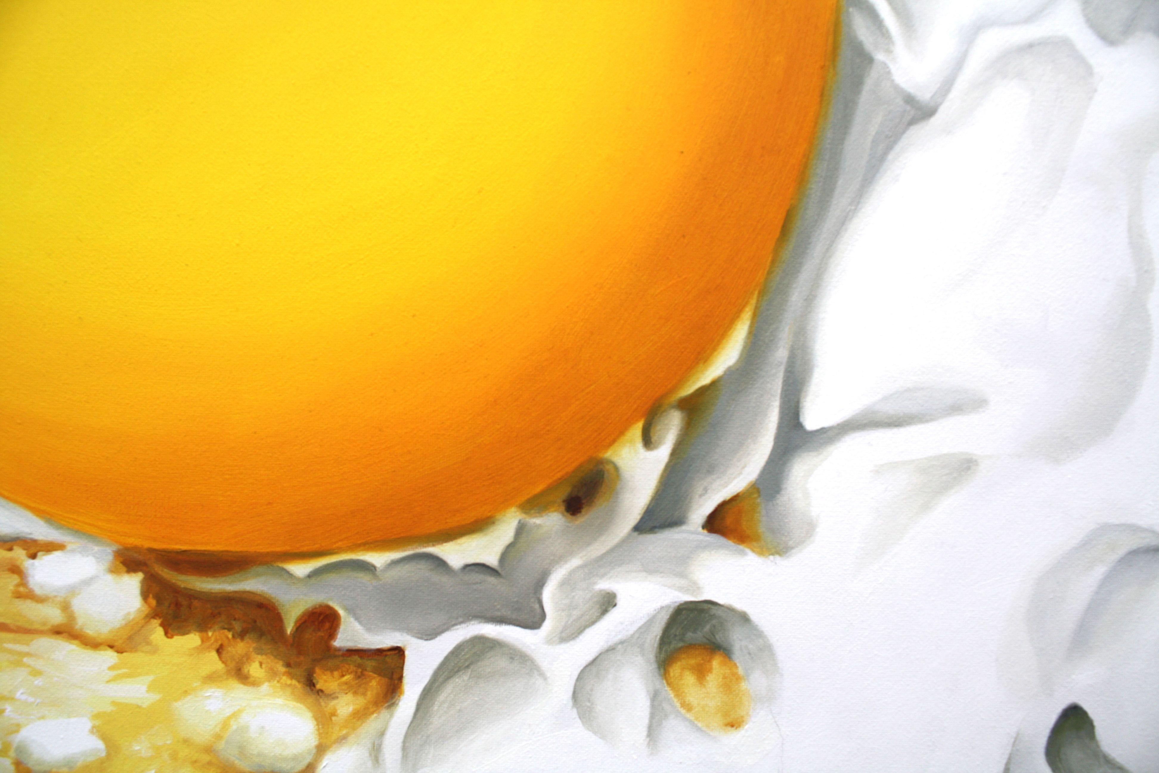 L'ORIGINE DELLA VITA, Pittura, Olio su tela - Painting Fotorealista di Lucia Bergamini