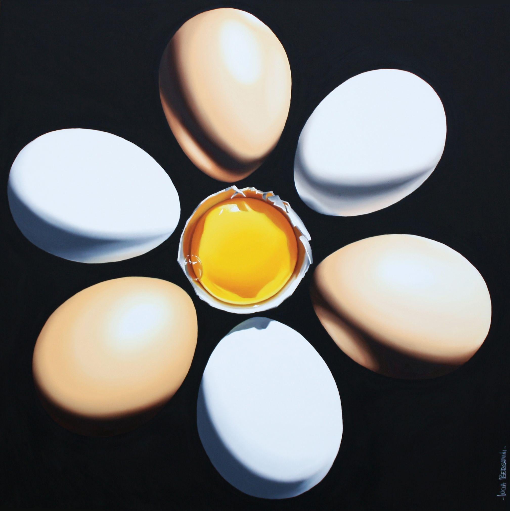 This painting is a sun, when you stay in the same room with its is like to feel the heat as if you take the sun! :: Painting :: Photorealism :: This piece comes with an official certificate of authenticity signed by the artist :: Ready to Hang: Yes