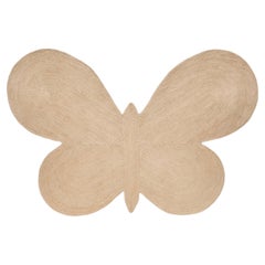 Lucia Eames 'Butterfly' Jute rug in Natural for Nanimarquina 4’4’’×2’11’’