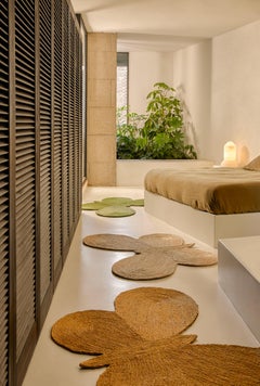 Lucia Eames 'Butterfly' Jute rug in Natural for Nanimarquina 5’9’’×3’11’’