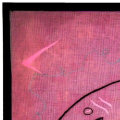 Poisson Agile, Pesce Decoupage Pittura a collage