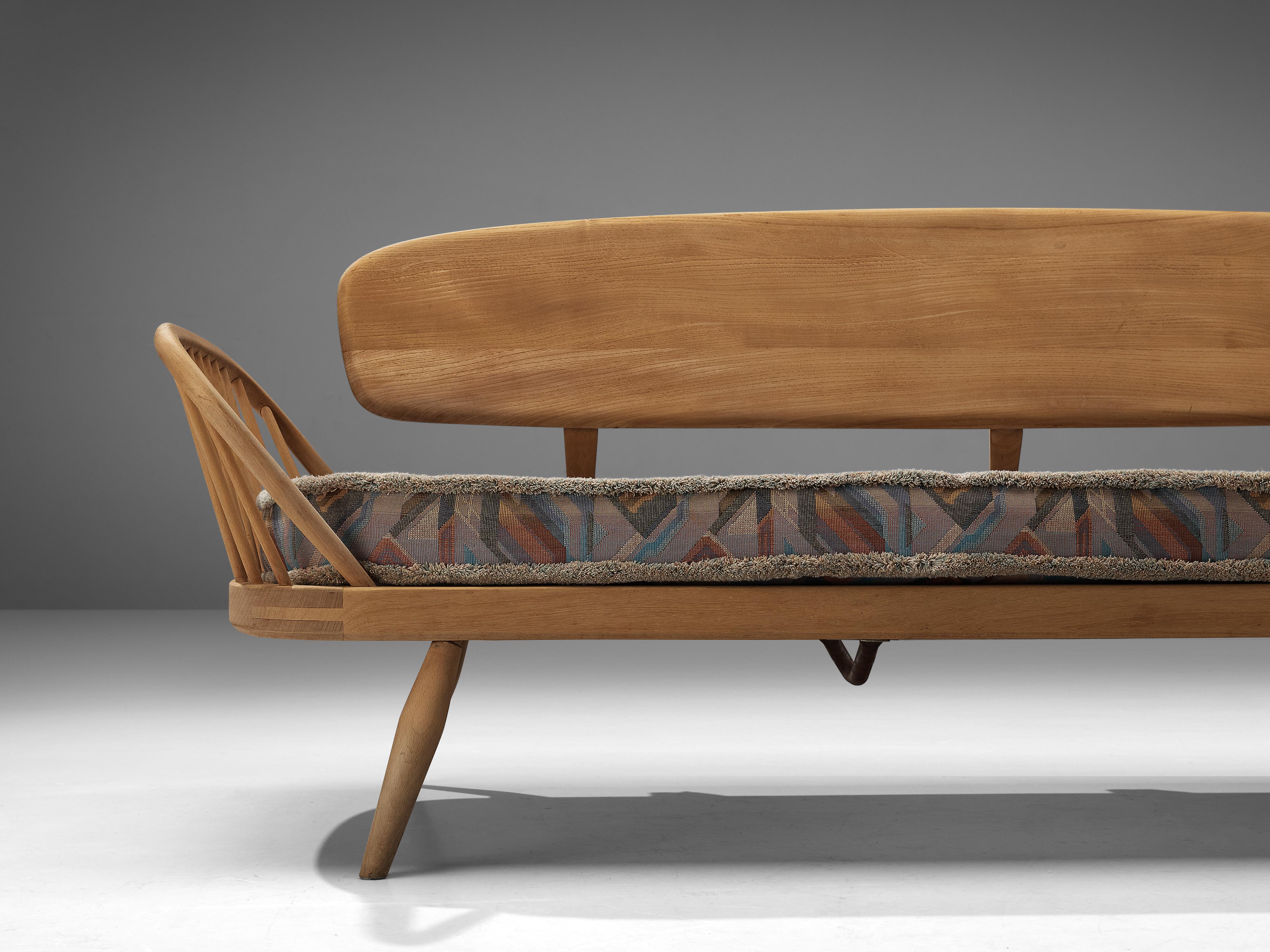Mid-20th Century Lucian Ercolani for Ercol Original Adjustable Sofa Daybed Model ‘355’