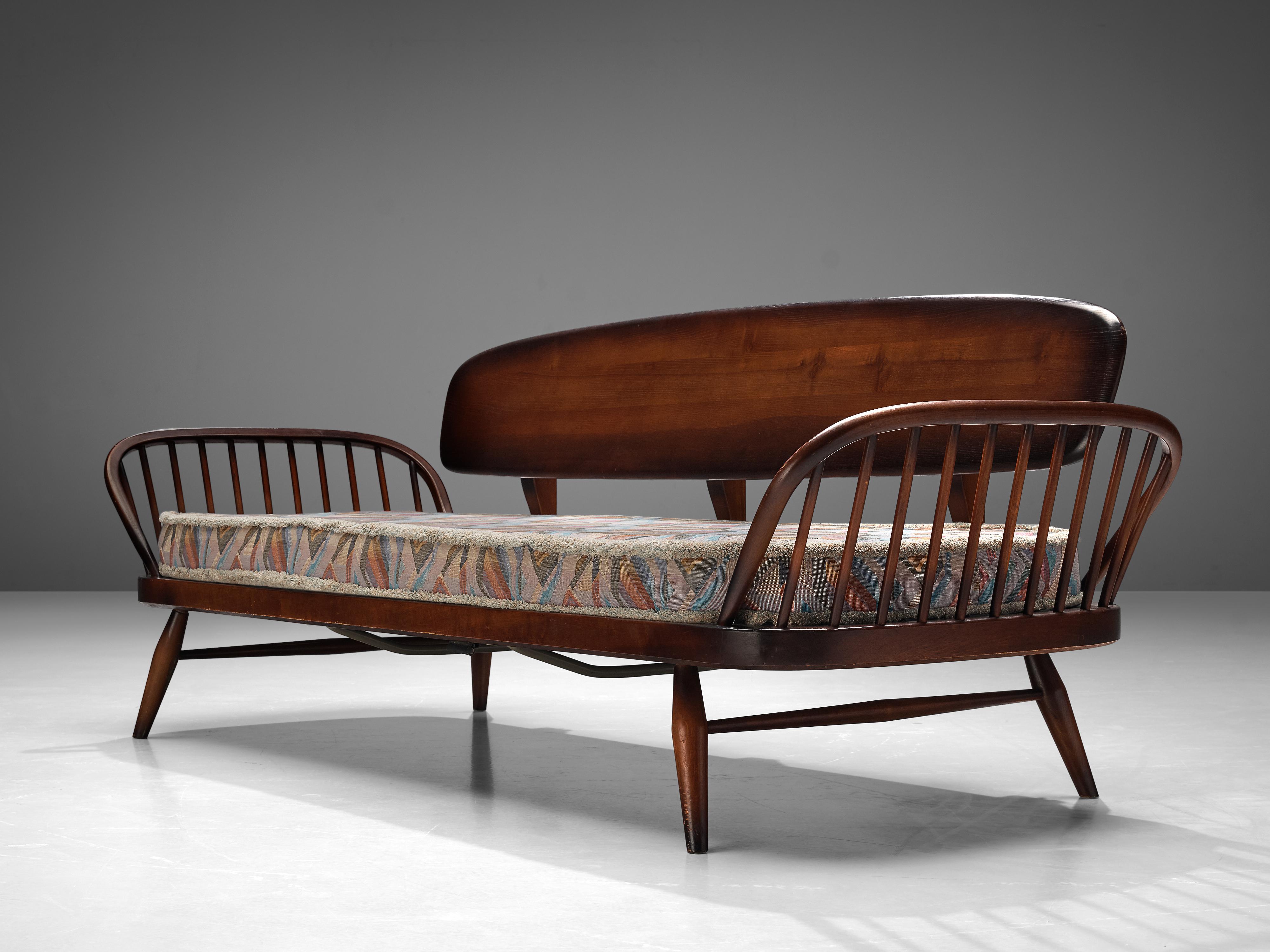 British Lucian Ercolani for Ercol Original Sofa Daybed Model ‘355’
