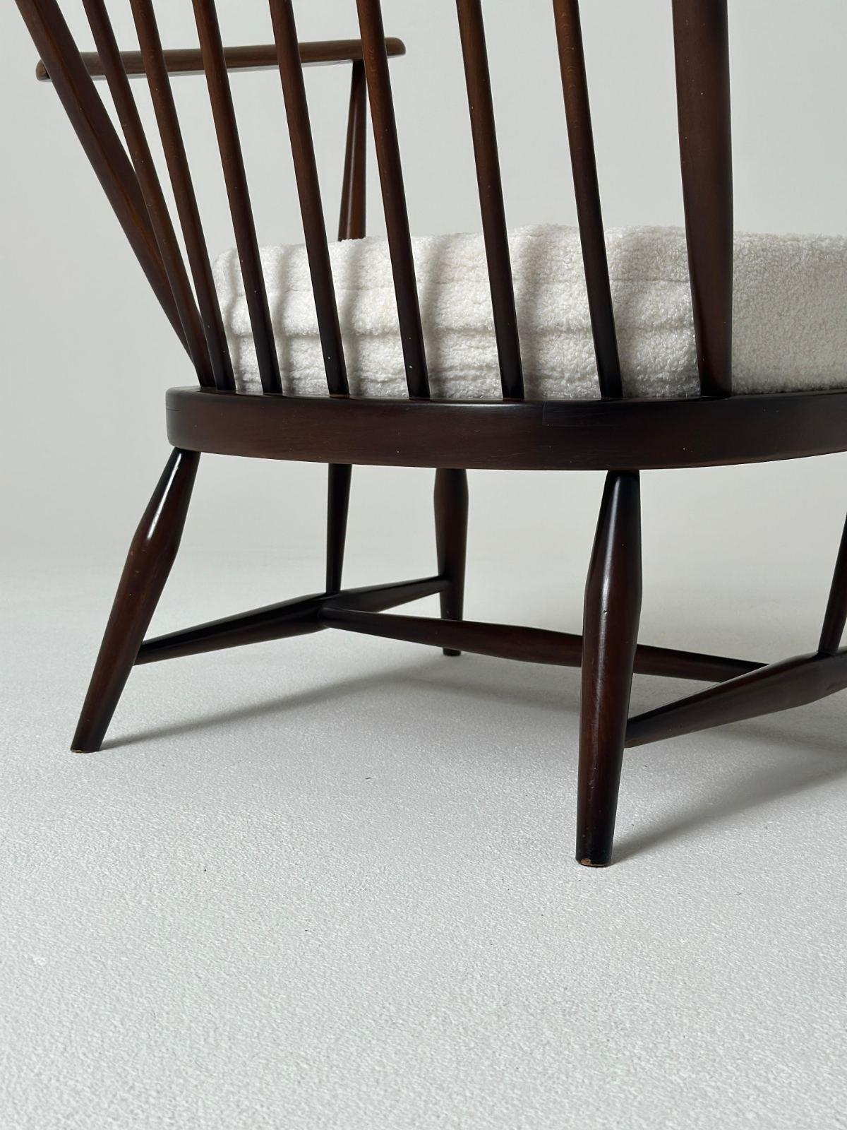 Metà XX secolo Sedia Longue di Lucian Ercolani per Ercol 1960 in vendita