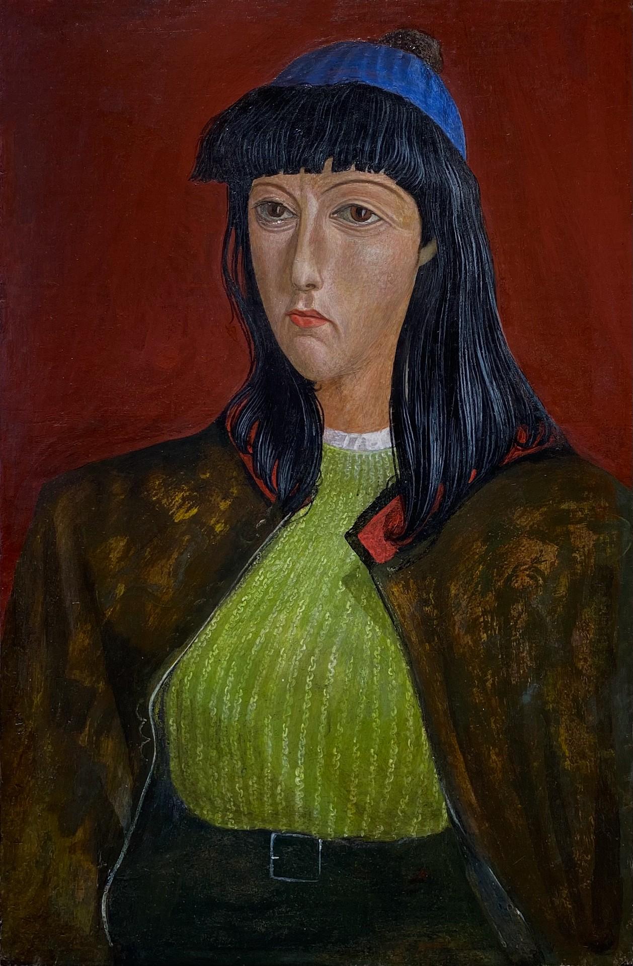 Lucian Freud Portrait Painting - Portrait of a Young Girl Oil Painting 20th Century