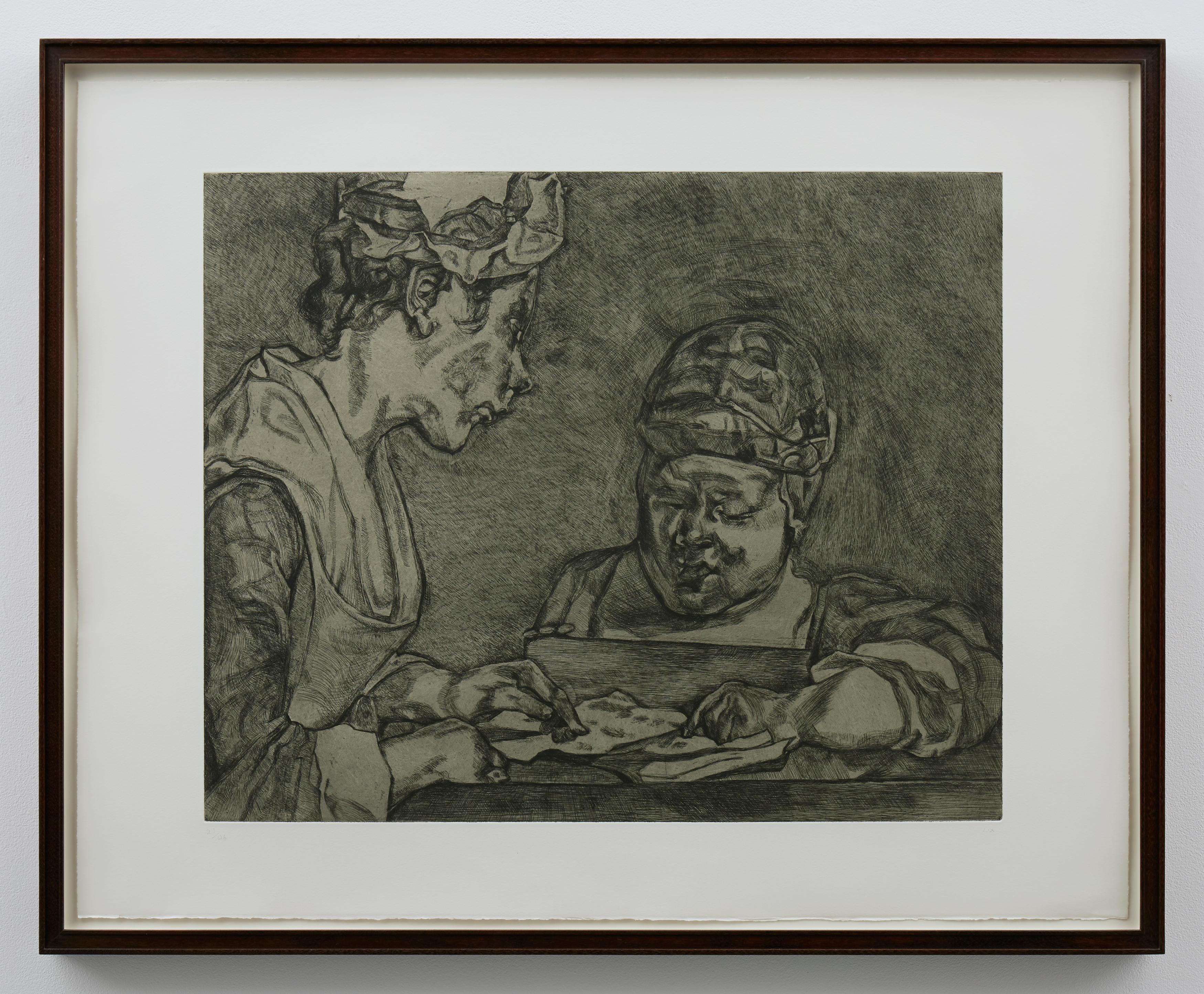 After Chardin - Print by Lucian Freud