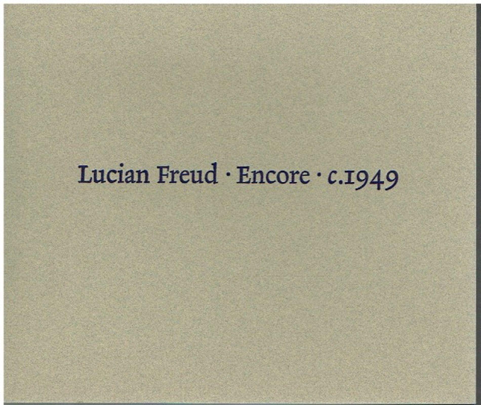 Encore. c. 1949 By Lucian Freud For Sale 1