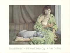 Lucian Freud 'Girl with a White Dog' 1994