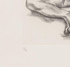 Naked Man on a Bed