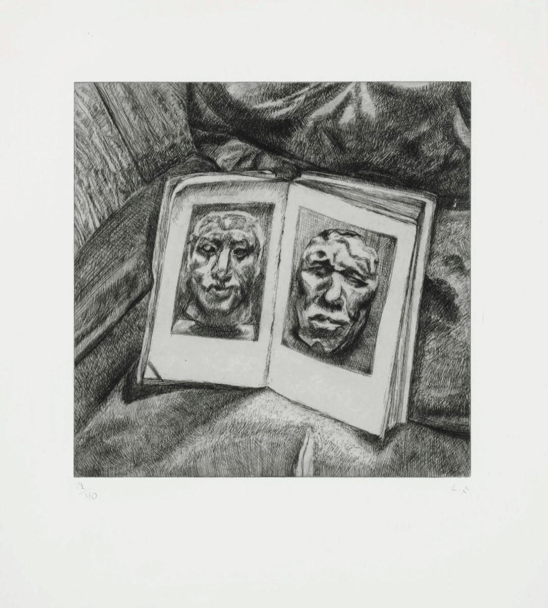 The Egyptian Book - Print by Lucian Freud