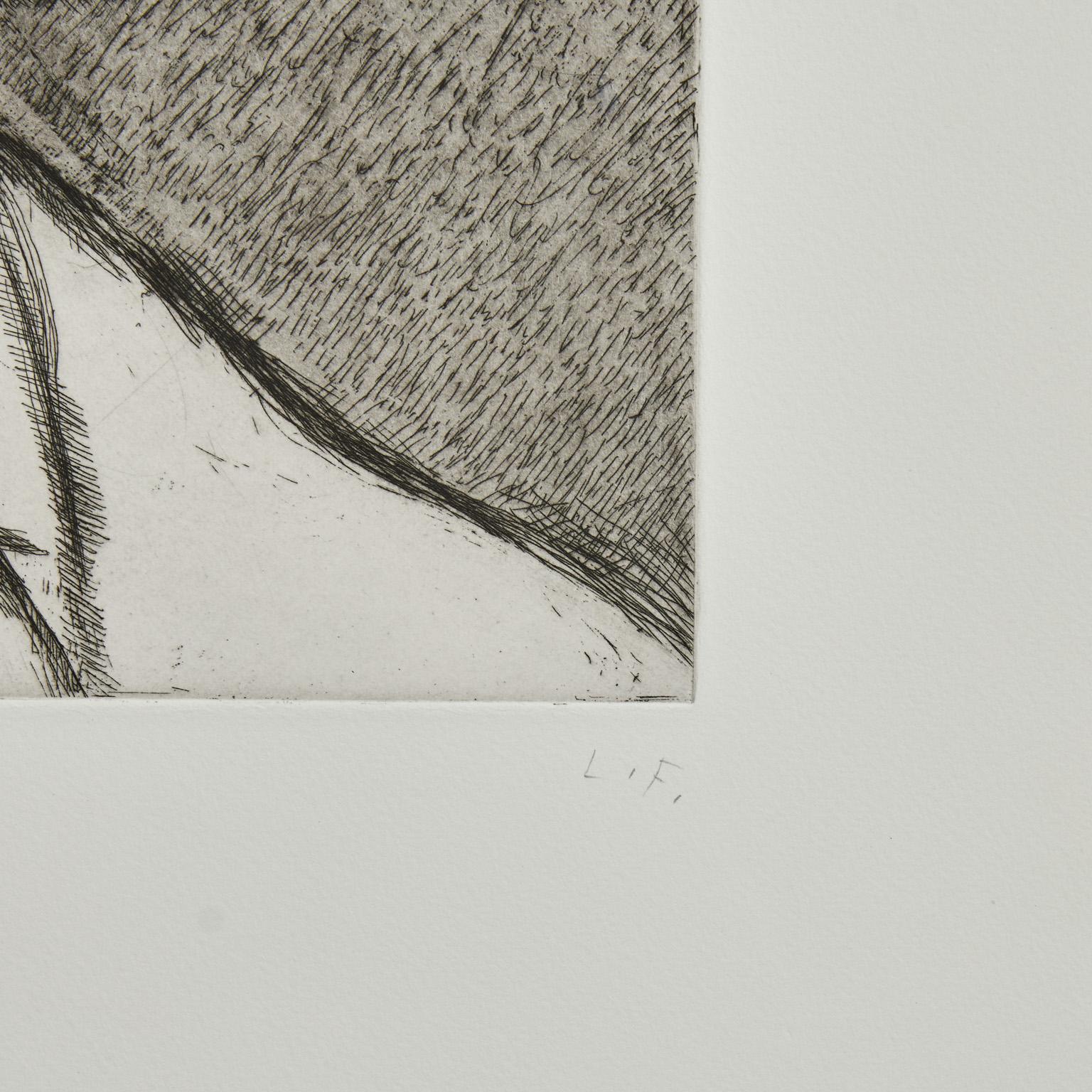 Lucian Freud (1922-2011) was a seminal figure in 20th-century British art, celebrated for his raw and psychologically charged exploration of the human form. 

With his distinctive figurative intensity, Freud captured friends, family, and lovers in a