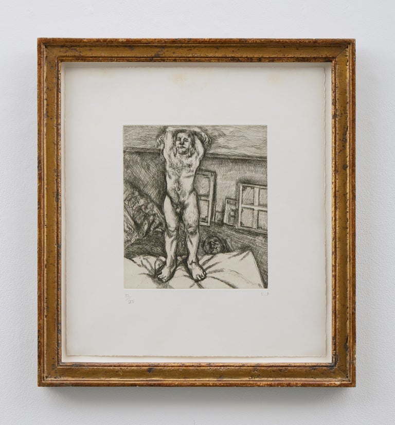 Lucian Freud - Two Men in the Studio For Sale at 1stdibs