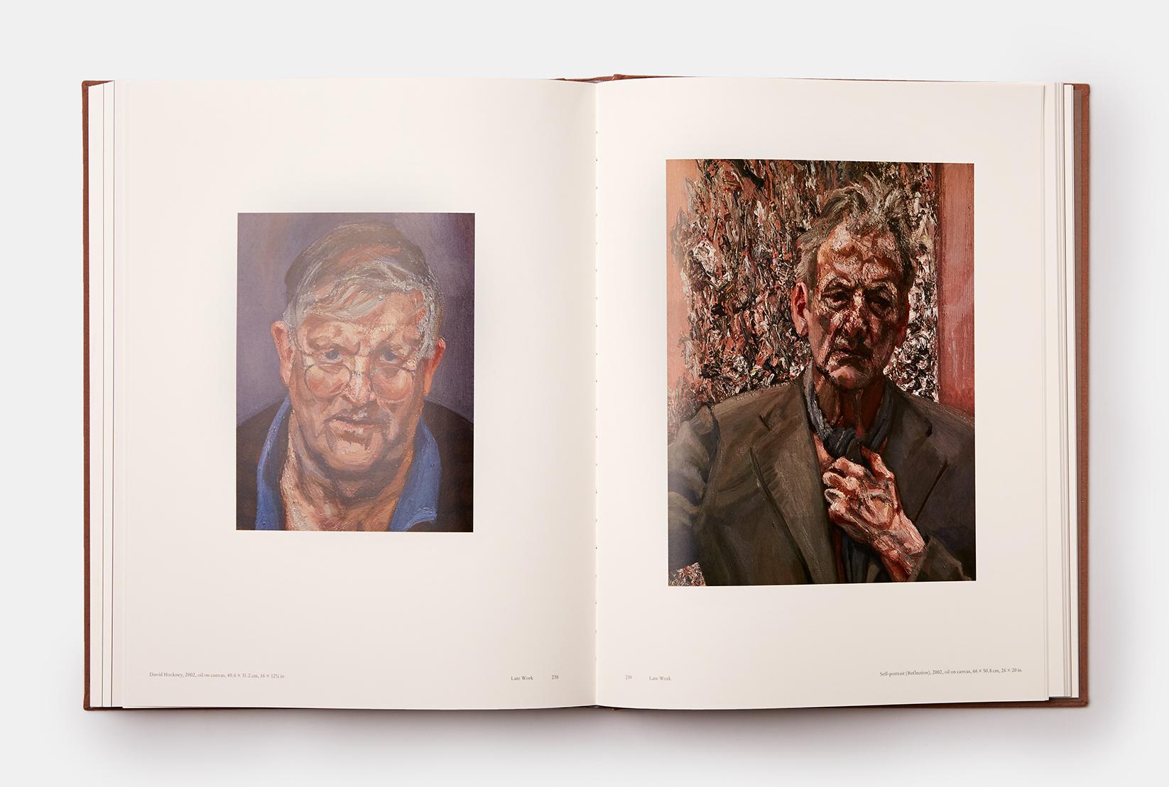 Contemporary Lucian Freud Two-Volume Monograph with Slipcase