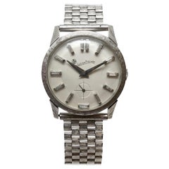 Lucian Piccard 1950er Jahre Gold Diamant und Palladium Armband Mechanische Armbanduhr