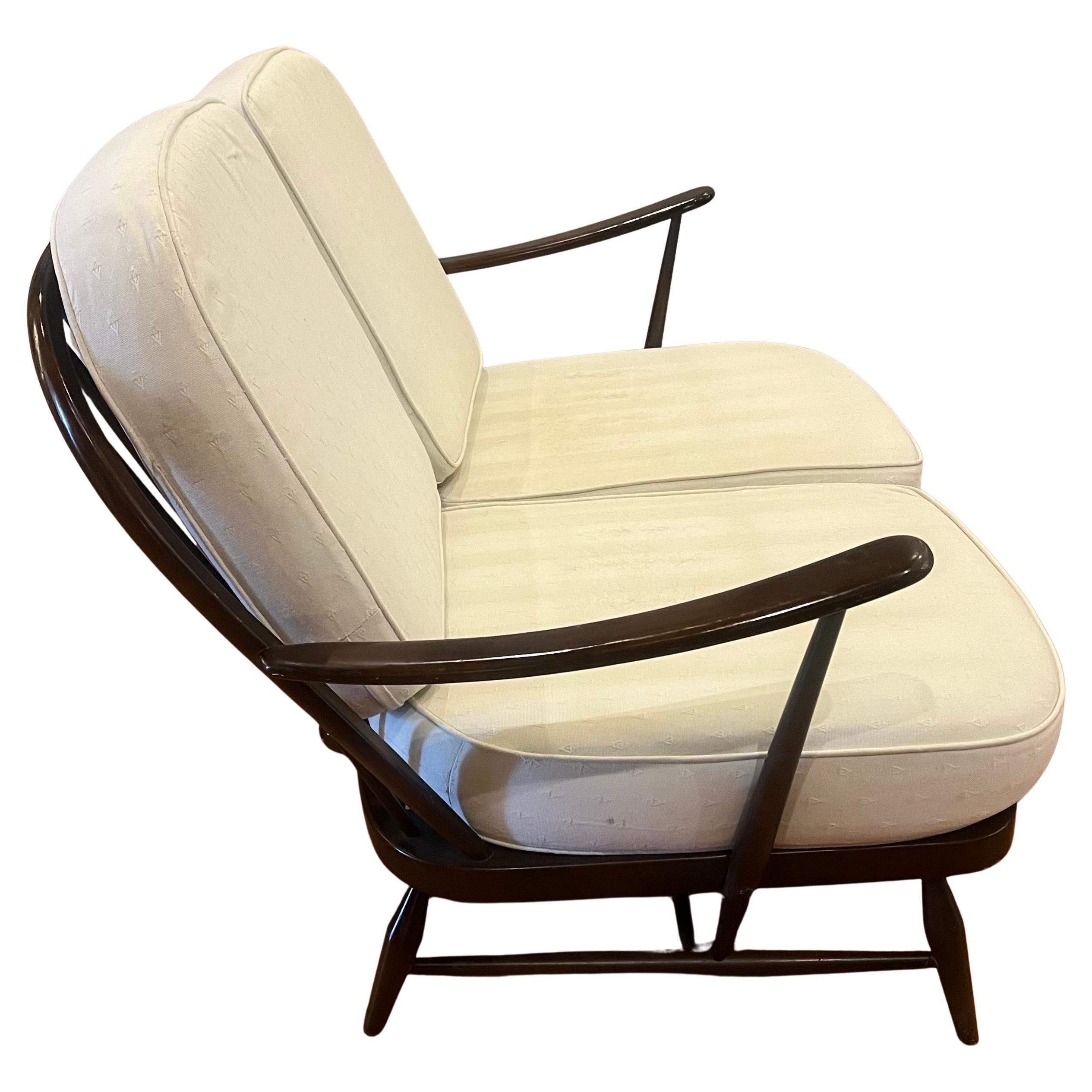 Mid-Century Modern Lucian Randolph Ercolani Designed “Windsor” Setee for Ercol, England, 1950's For Sale