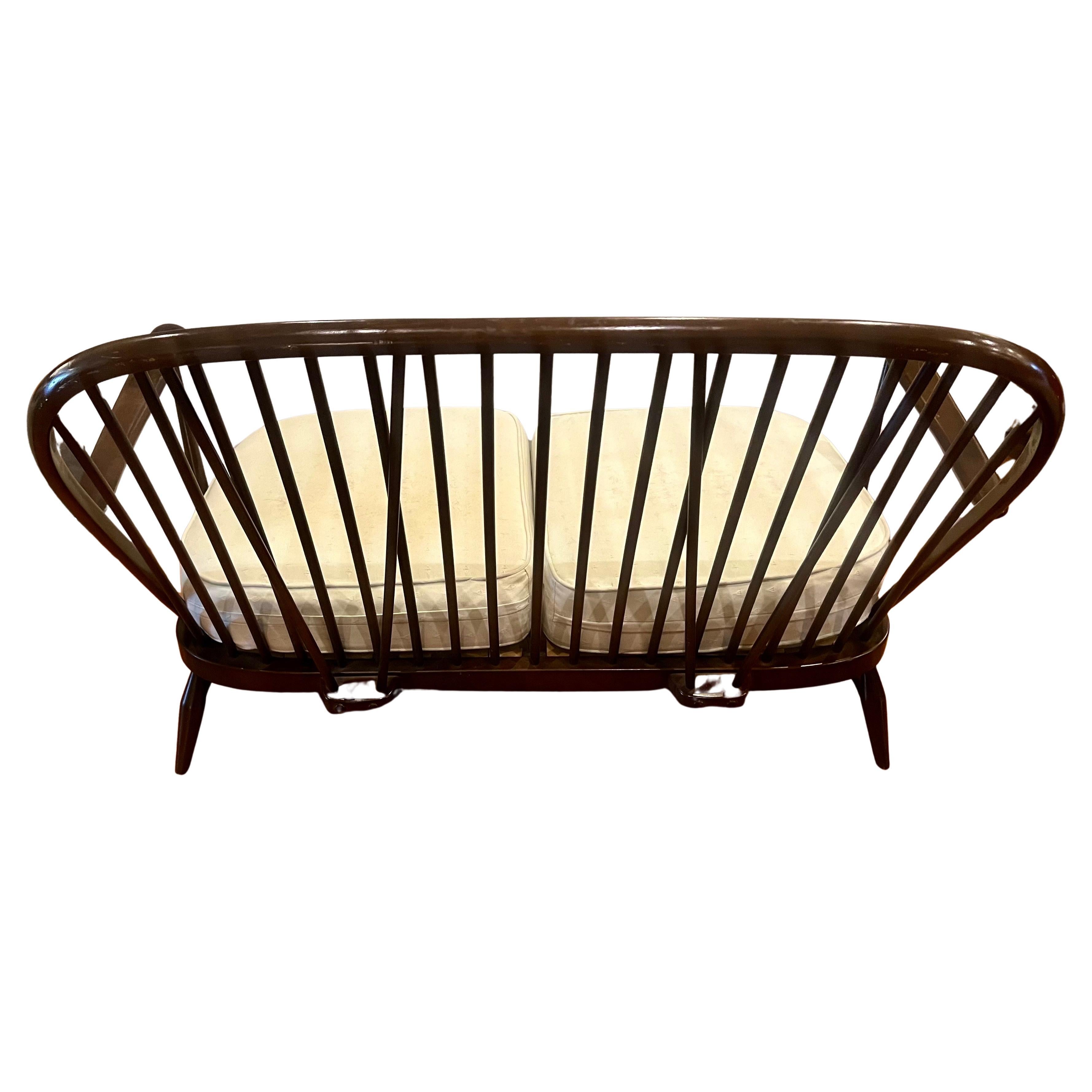 English Lucian Randolph Ercolani Designed “Windsor” Setee for Ercol, England, 1950's For Sale