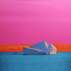 Cielo rosa-Montagne arancioni