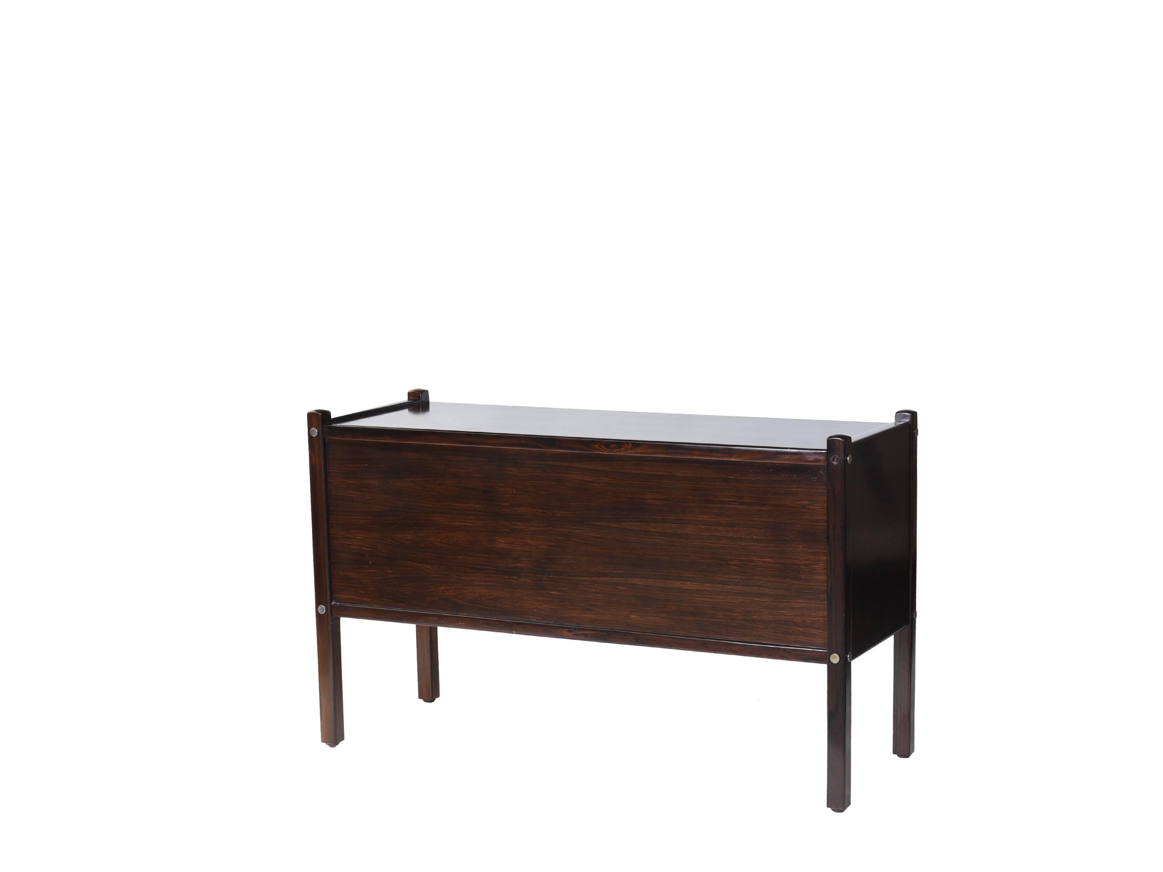 Mid-Century Modern Luciana Chest of Drawers with Doors Developed by Sérgio Rodrigues in 1965