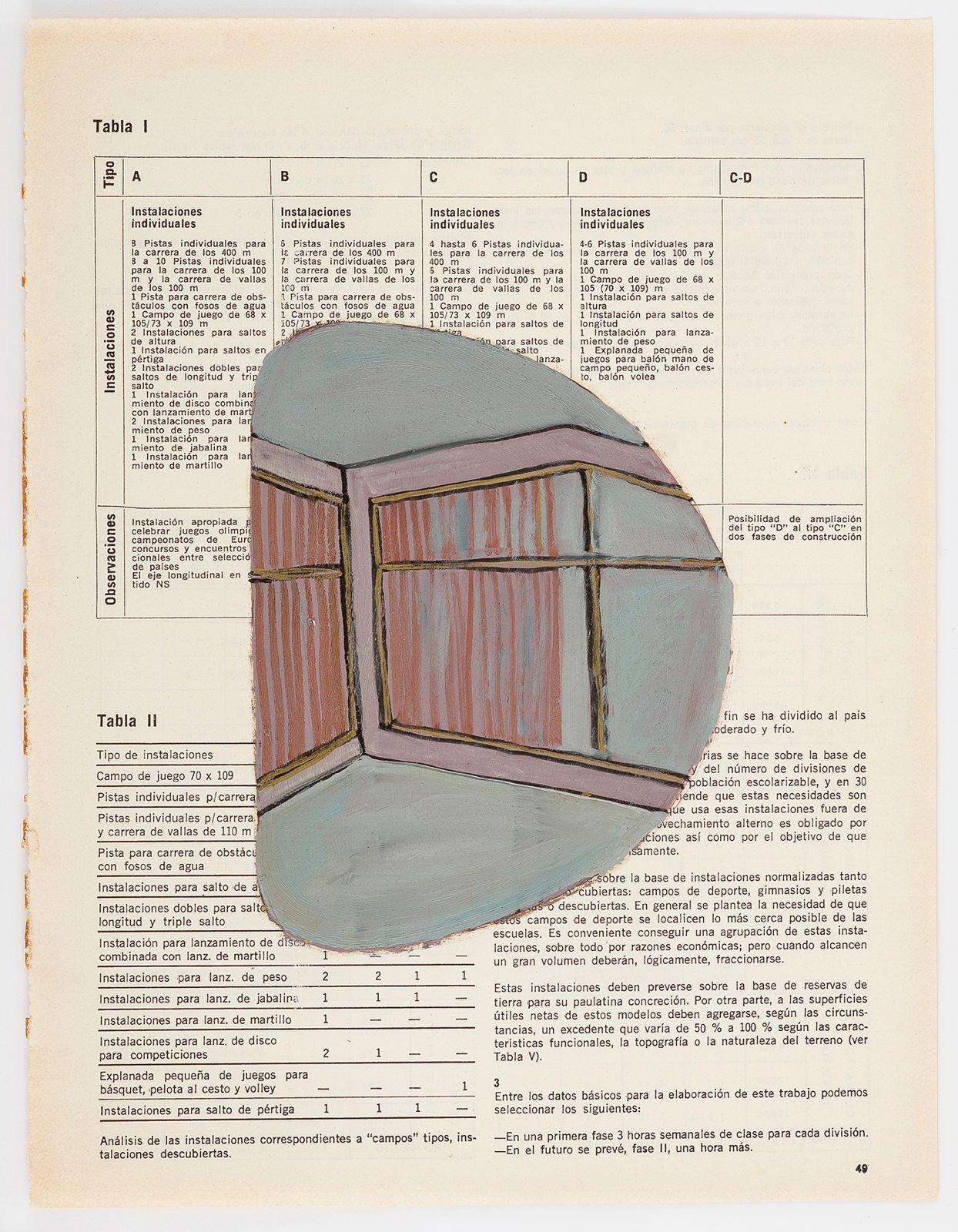 Ohne Titel (Casa de Vidrio / Lina Bo Bardi) – Mixed Media Art von Luciana Levinton