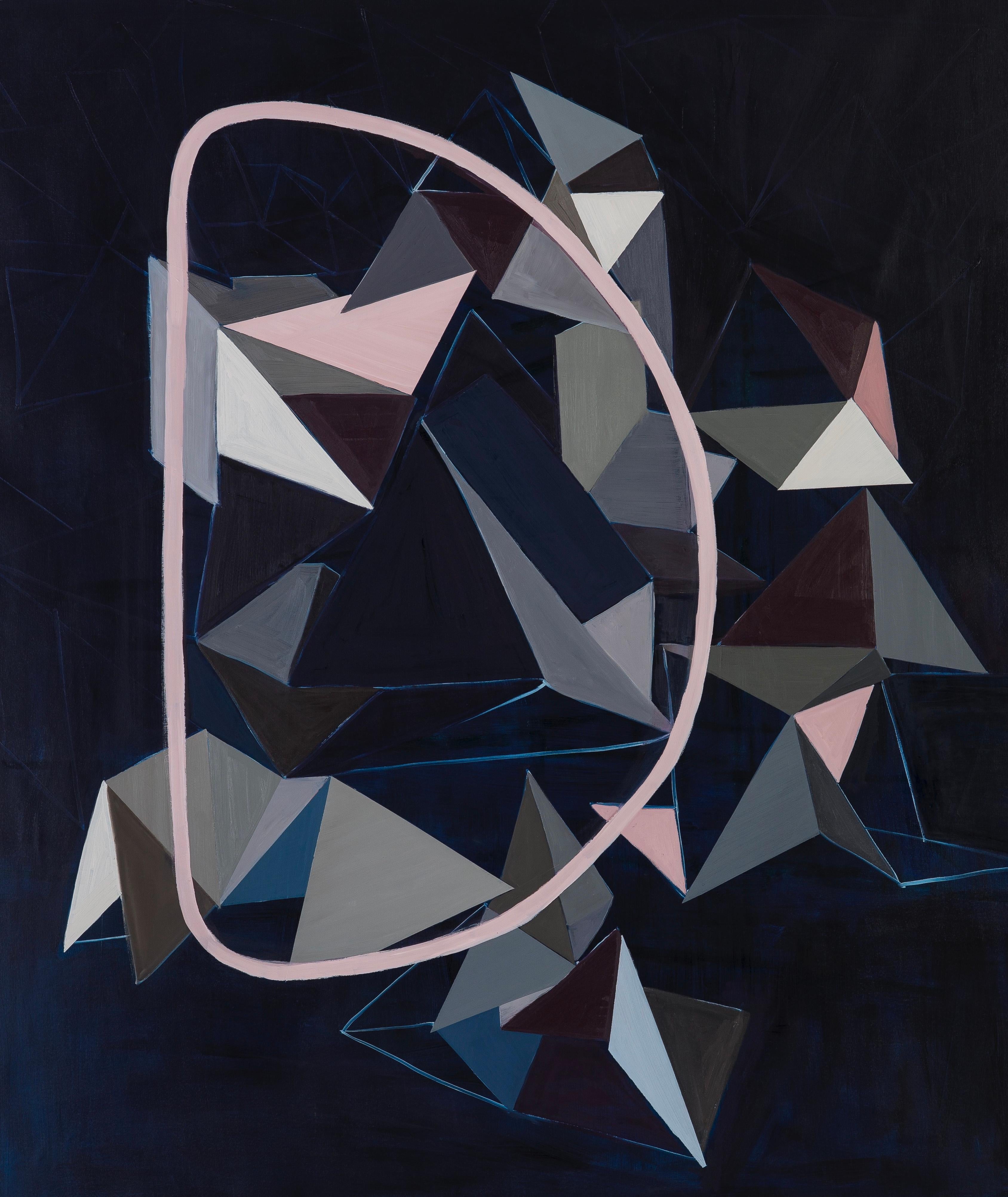 Luciana Levinton Abstract Painting - After Lygia Clark II