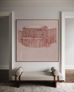 Luciana Levinton Architektonische Inneneinrichtung Linework Abstrakte Malerei