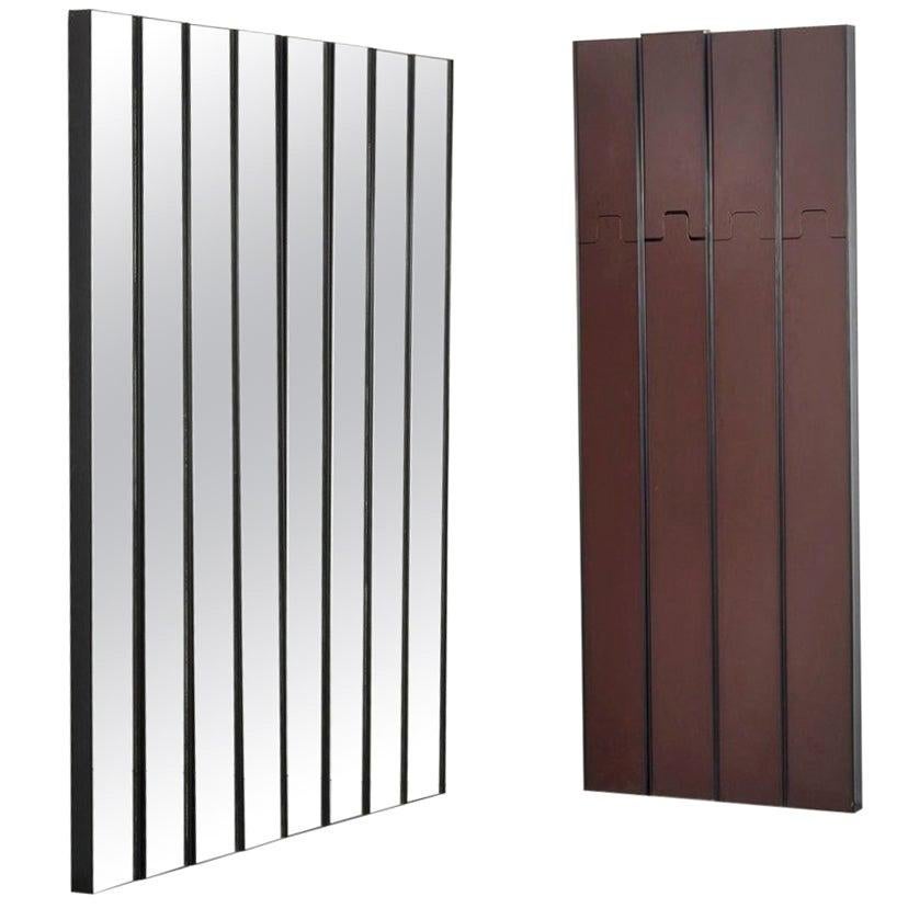 Luciano Bertoncini for Elco Modular Gronda Mirror and Coat Rack