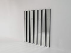 Luciano Bertoncini 'Gronda' Mirror Coat Rack for Elco, Italy 1970s