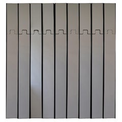 Luciano Bertoncini, Gronda, Nine Wall-Mirrors and Coat-Racks, Elco, 1970s